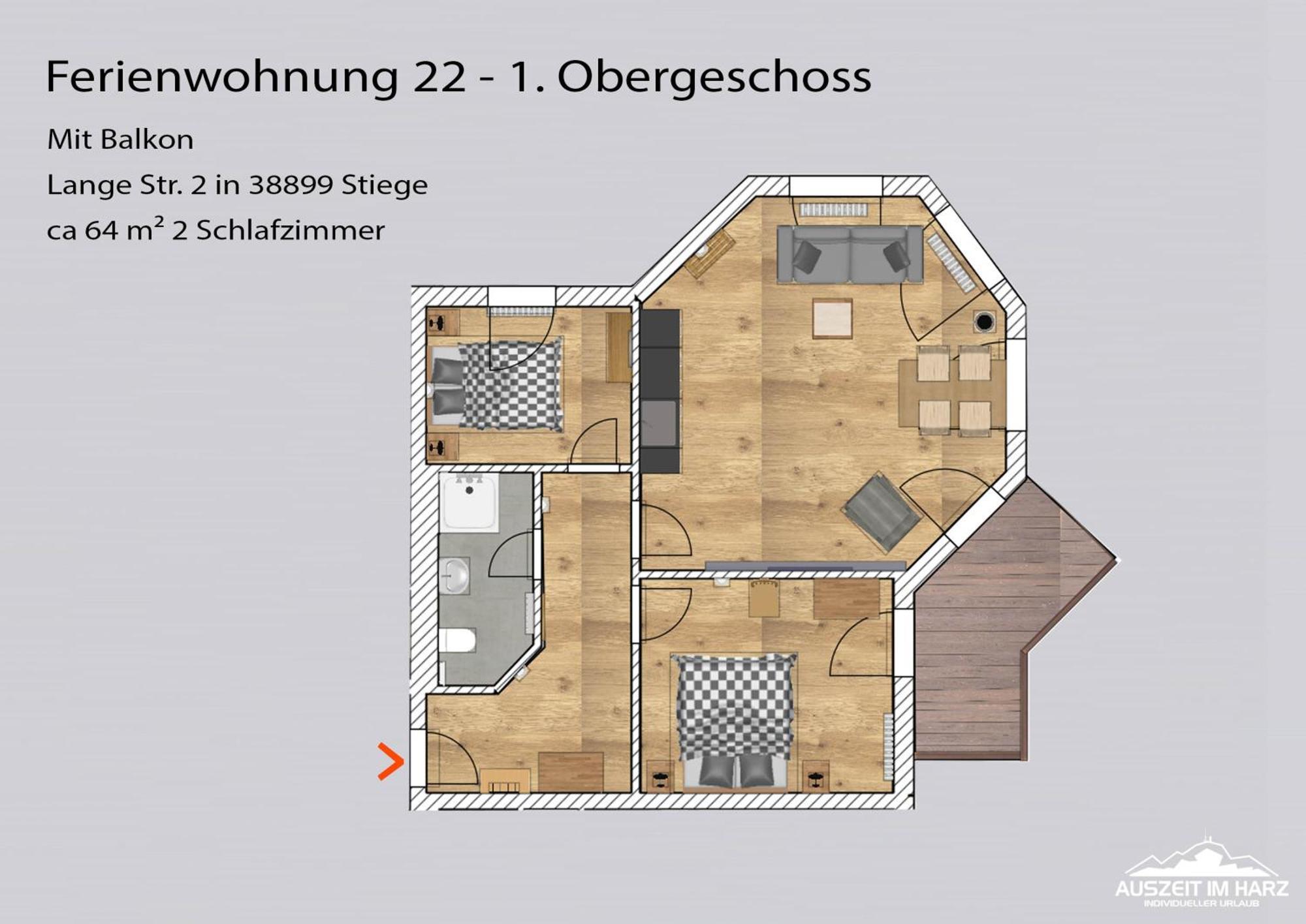 Auszeit-im-harz Haus 5 22 Stiege